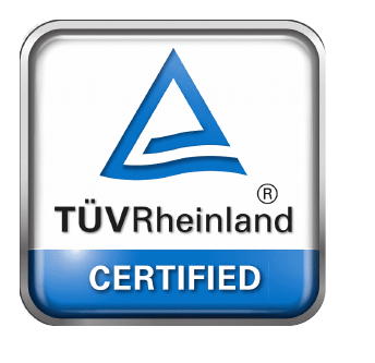 TÜV Rheinland Certified